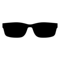 Sunglasses icon or symbol. Simple illustration of sunglasses icon for web. vector