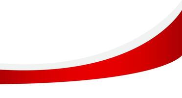 17th August Indonesia Independence Day Header Footer Abstract Decoration Design. Celebration of Indonesian Border Corner for Event, Banner, Backdrop, Media, Sale, Business, Advertising, Festival vector