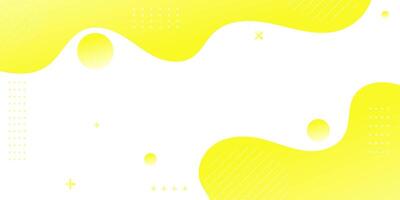 Background abstract yellow and white abstract background with simple shapes, perfect for kids or creative design vector