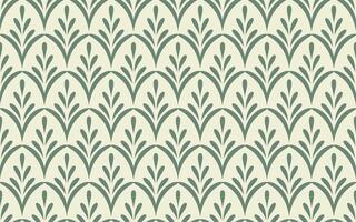 Floral seamless pattern. Soft green contemporary minimalist background for wallpaper, upholstery, design. vector