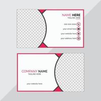 professional business card design, Minimal modern stylish business card, ting card vector