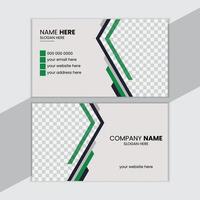 Professional creative modern visiting card and business card, Double-sided modern luxury red and dark black color business card template. luxury visiting card for professional work. vector