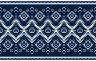 seamless patterns with vintage ethnic geometric and floral ornaments, perfect for textile vector