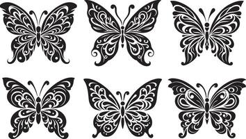 Decorative Tribal Butterfly for Tattoos and Design vector