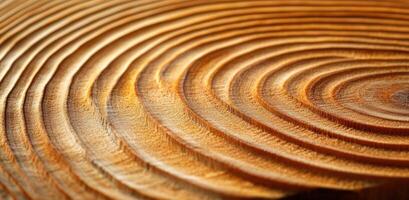 A close up of a tree trunk with a spiral pattern photo