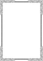 Kazakh national ornament, Ethnic pattern of the Turkic peoples. Drawing of nomads. Yurt decoration. Frame, vignette of the page. vector