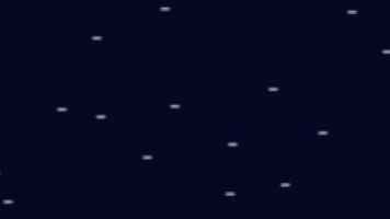 Stars falling in the sky, fast movement of stars in space and galaxy video