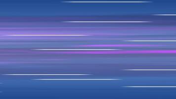 Abstract blue background with fast moving lines video