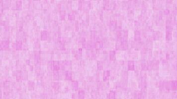 Abstract fractal pink geometric background, wallpaper from moving squares video