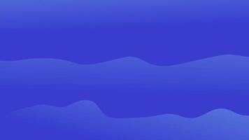 Blue abstract background of fast moving waves, sea and ocean waves wallpaper video