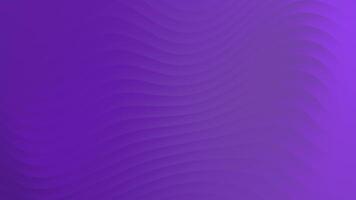 Purple abstract background of wave movements, wallpaper of line movements video