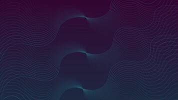 Abstract background of smooth lines, wallpaper movement video