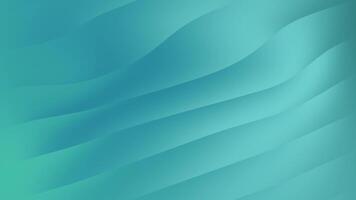 Blue abstract moving waves background, smooth moving lines wallpaper video
