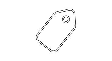 A drawing of a small square shaped object vector