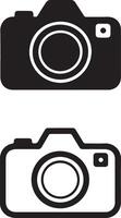 World Photography Day Camera Silhouette art vector