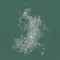 Austin City in Texas United Stated street road map,outline illustration image vector
