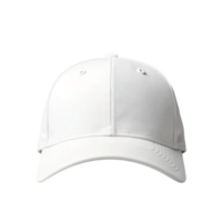 White baseball cap isolated on transparent background. png