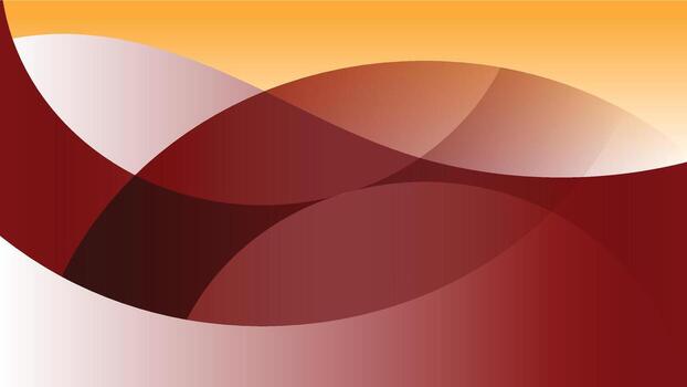 Smooth flowing red ruby abstract background with soft gradient blend. Modern and elegant design ideal for digital visuals, presentations, and creative compositions. vector