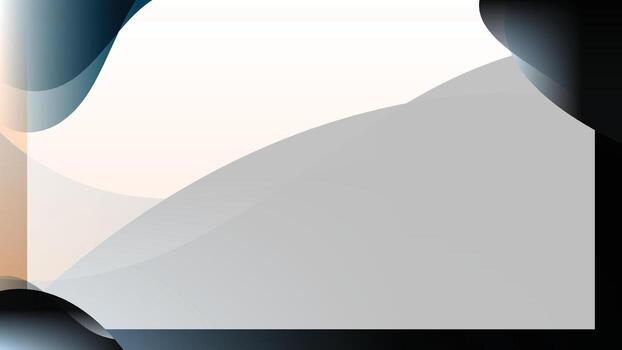 a Smooth flowing abstract background with soft gradient blend. Modern and elegant design ideal for digital visuals, presentations, or creative compositions. vector