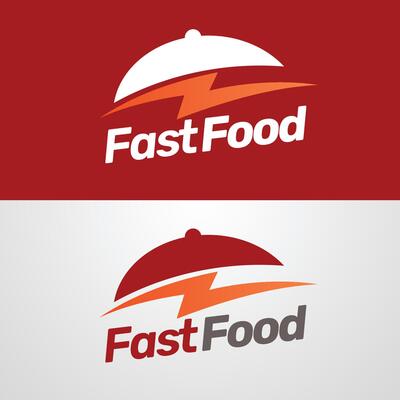 Fast Food Logo Design Template