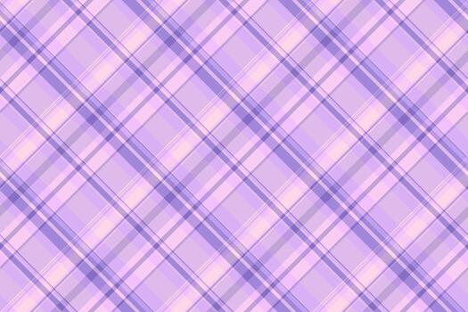 elegante diagonal tartán modelo en suave púrpura y lavanda matices Perfecto para textil diseño, sitio web antecedentes, o elaboración proyectos vector