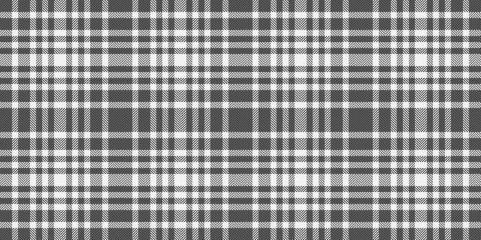 clásico gris y blanco tartán modelo. Perfecto para textil diseño, sitio web antecedentes, o Moda proyectos sutil textura agrega visual interés. limpio, versátil, y eterno estilo. vector