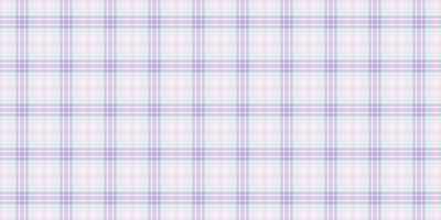 1940s seamless pattern texture, fold plaid background textile. Sketch fabric tartan check in light and white colors. vector
