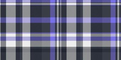 Elegant purple, gray, and white plaid pattern. Perfect for textile design, fashion, or website backgrounds. Subtle texture and sophisticated color palette create a versatile and stylish image. vector
