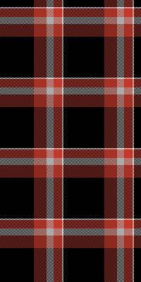 Pure seamless background fabric, genuine tartan textile check. Variation plaid texture pattern in red and black colors.