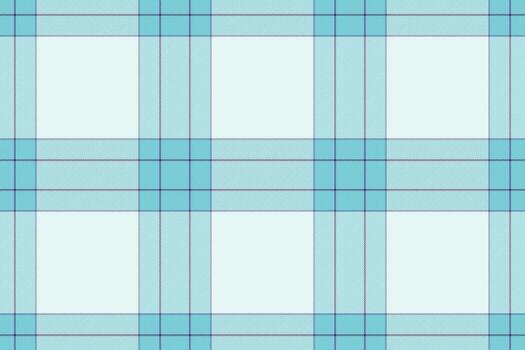 Serene aqua and sky blue plaid pattern. Perfect for backgrounds, textiles, or website designs. Subtle gradient adds depth. Clean, modern aesthetic evokes calmness and tranquility. vector