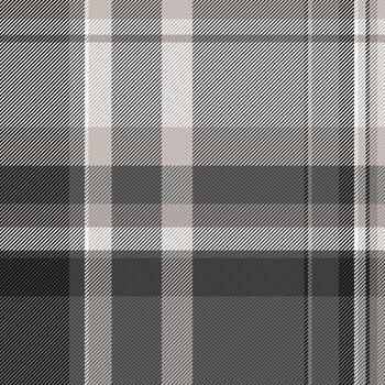Sophisticated grayscale plaid pattern. Elegant geometric texture ideal for textile design, website backgrounds, or fashion projects. vector