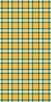 Heritage plaid texture background, horizon fabric check pattern. Performance tartan seamless textile in traditional gold and teal colors. vector