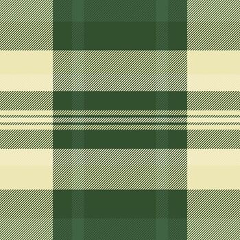 elegante verde y crema tartán modelo. Perfecto para textil diseño, vestir, o sitio web antecedentes. esta versátil imagen evoca sentimientos de naturaleza, comodidad, y sofisticación. vector