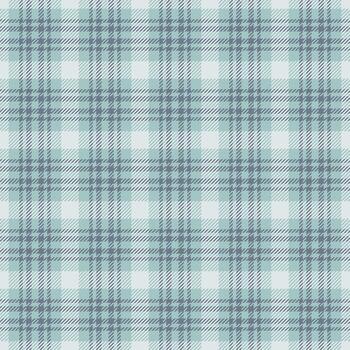 Classic tartan pattern in soft teal and gray hues. Seamless texture for backgrounds, textiles, and designs. Versatile for a refined, cozy aesthetic. vector