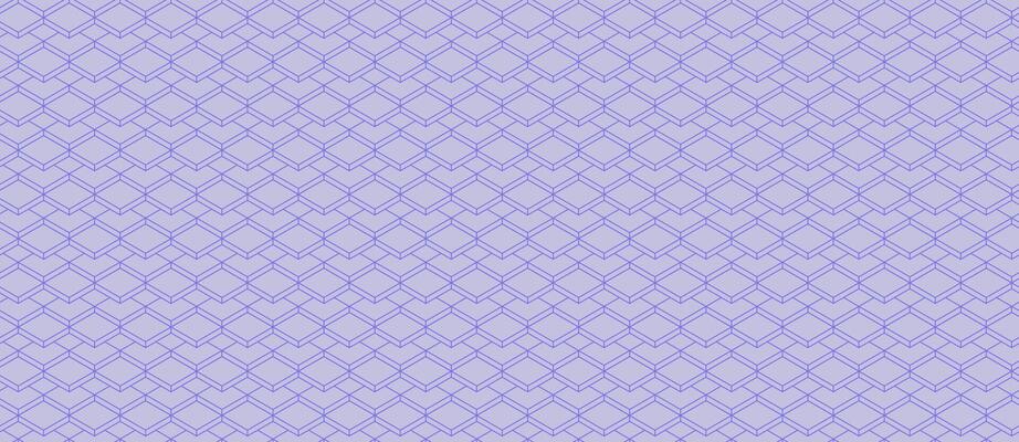 Subtle lavender geometric pattern. Elegant, repeating design of interconnected diamonds lines. Ideal for website backgrounds, textile prints, or stationery. Evokes sophistication order.