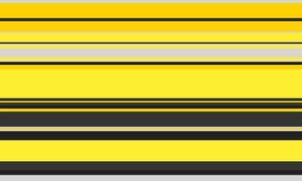 Vibrant horizontal stripes in yellow, gray, and black create a dynamic, modern abstract background. Perfect for websites, presentations, or textile design. vector