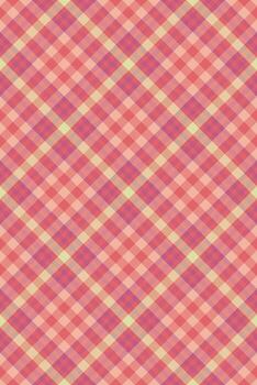 Elegant coral and beige gingham pattern. Perfect for textile design, website backgrounds, or crafting projects. vector