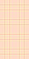 Pastel pink and yellow plaid pattern. Perfect for backgrounds, textiles, or stationery designs. Subtle yet charming, this soft checkered texture evokes feelings of warmth and serenity. vector