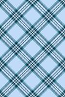 Elegant blue and teal diagonal plaid pattern. Perfect for textile design, wallpaper, or website backgrounds. This seamless texture evokes a sense of sophistication and calm. vector