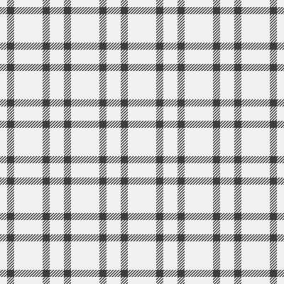 Classic black and white plaid pattern. Subtle texture, versatile design ideal for backgrounds, textiles, or packaging. Clean lines create a timeless, elegant aesthetic.