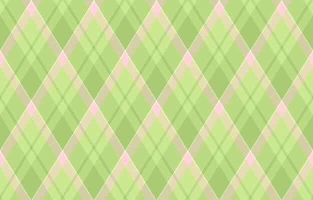 Pastel green and pink diamond plaid pattern. Perfect for spring designs, textiles, and backgrounds. Subtle texture adds visual interest. Evokes feelings of freshness and calm.