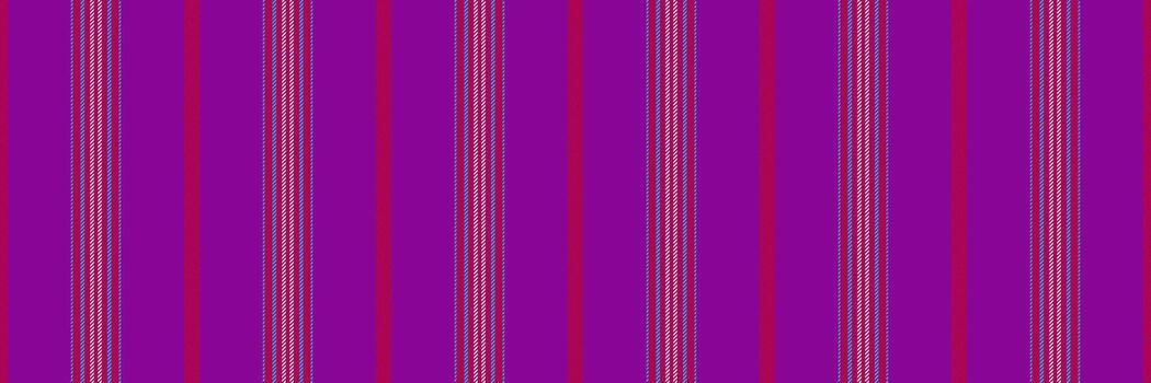 Vaper lines stripe pattern, serene textile texture vertical. Pantasy seamless fabric background in mauveine and red colors. vector