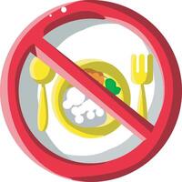 Fasting day for moslem. Ied mubarak of moslem celebration icon. vector
