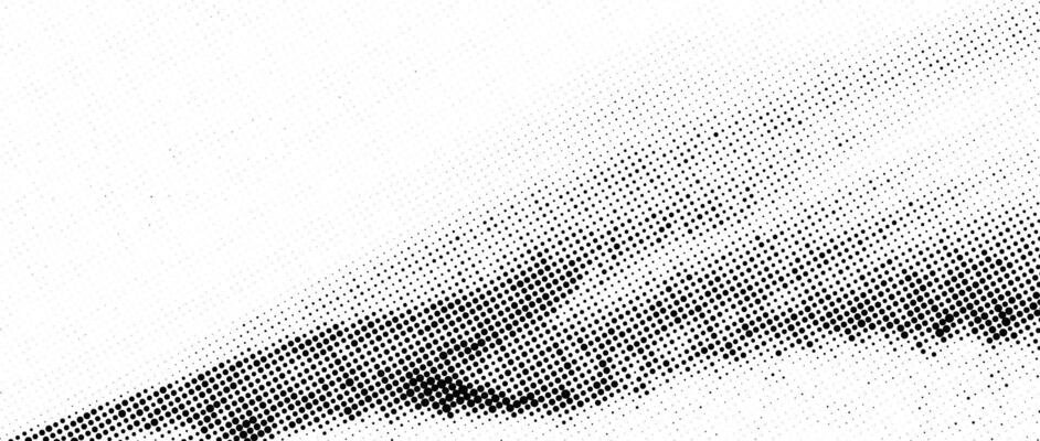 Halftone noise texture. Grunge dirty speckles, spots, dots background. Black white grit sand grain wallpaper. Retro pixel comic textured backdrop. Gritty cartoon pop art halfton overlay