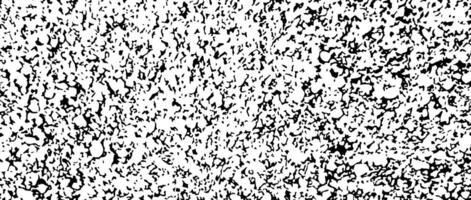 Black gritty gravel texture. Grunge grain overlay background. Distressed noise surface with dust, sand, particles, specks, speckles. Rough dirty granule backdrop. vector