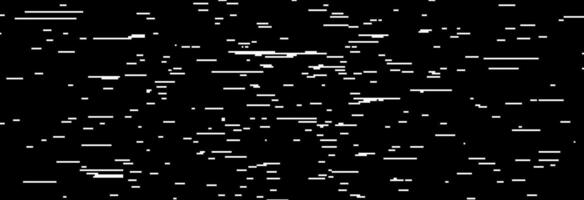 TV static noise texture. Glitch vhs pixel noise wallpaper. Random interference signal concept. Black and white rippled tape background. Image distortion distressed backdrop effect. vector