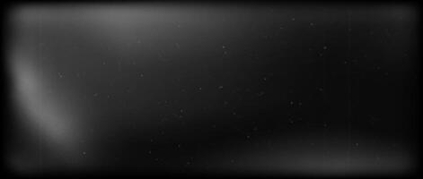 Black and white retro film frame texture. Vintage grain noir movie background. Old photo filter template with grain, scratches, noise, dust, light leak. Nostalgic cinematic photography effect. vector