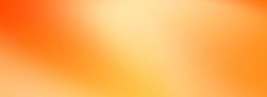 Warm orange yellow gradient background. Autumn colored blurred wallpaper. Fall smooth gradation backdrop for banner, poster, leaflet, brochure, booklet. Abstract fiery template overlay vector