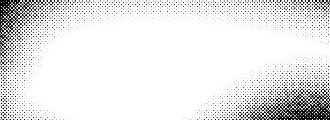 Halftone wavy grunge background. Fading grain gritty textured wallpaper. Black white comic noise grit surface. Pixelated speckles, dots and particles overlay. Aged dirty sand backdrop cover