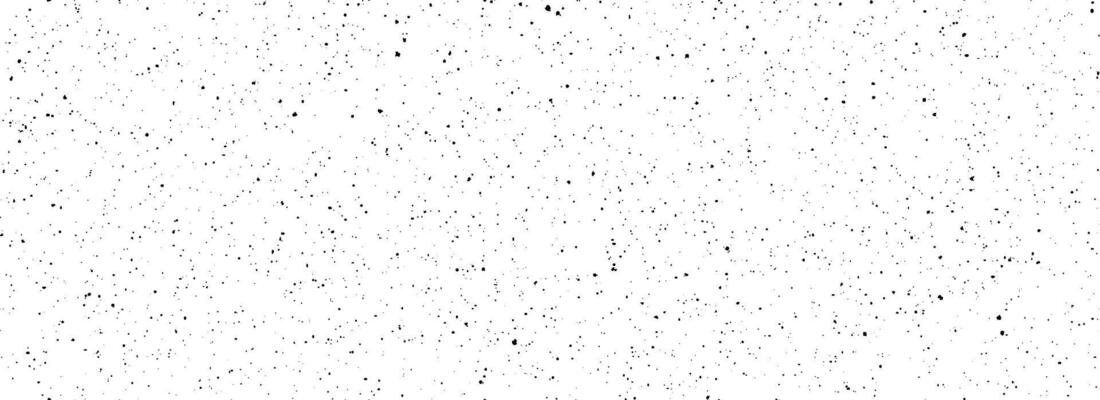 Black seamless speckle texture. Distress grunge grain dot background. Gritty dirt splash repeated pattern. Splattered grit overlay with drops, specks, flecks. Scuff weathered noise pattern
